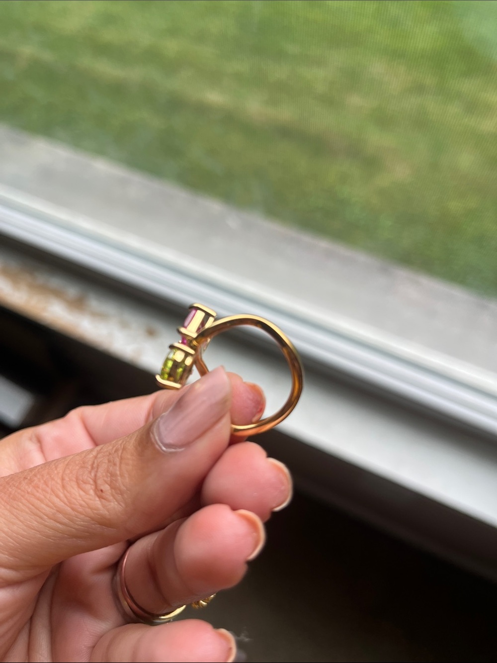 Indigo Lune navae birthstone ring - Picture 6 of 7